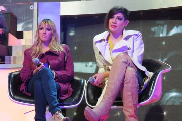 A las intérpretes de 'Estés en Donde estés' este pleito con Belinda les dio más risa y hasta dijeron que el enojo de la rubia era 'ridículo'.