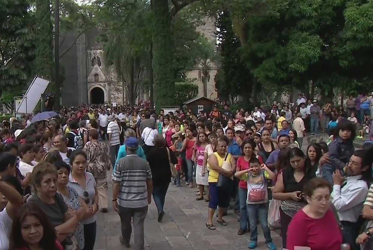 Caras tristes y amargas fueron el reflejo de ese momento en los miles de seguidores.