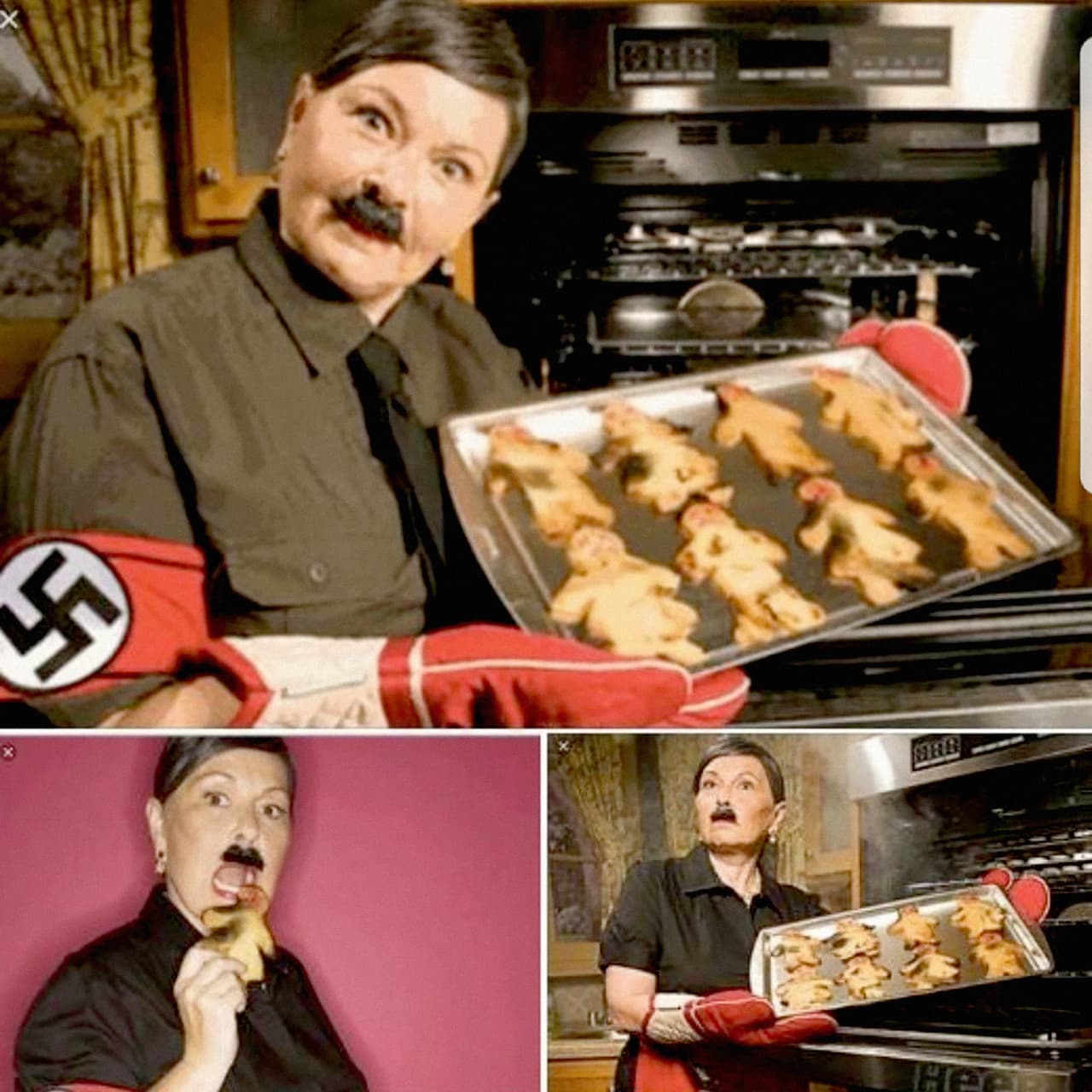 En 2009 Barr posó para la revista judía Heeb, basada en Nueva York, vestida como Adolfo Hitler y cocinando unas galletas de jengibre. Esto fue considerado por algunos como una ofensa para los afectados por el Holocausto, pero la comediante aseguró que su intención era burlarse del líder alemán y no de sus víctimas.