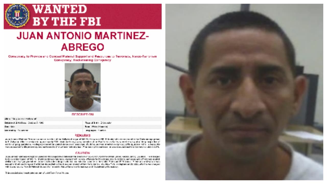 <b>Juan Antonio Martínez-Abrego </b>
<br>Salvadoreño, de 42 años. Es un alto miembro del grupo de la MS-13. 
<b>Incluso fue cabecilla de la MS-13 mientras estaba preso</b> en El Salvador, alrededor de 2014.
<b> </b>Ingresó ilegalmente a EE.UU alrededor del 21 de abril de 2016 y fue arrestado el 22 de abril de 2016. Tras cumplir su condena, fue deportado a El Salvador el 6 de julio de 2018.