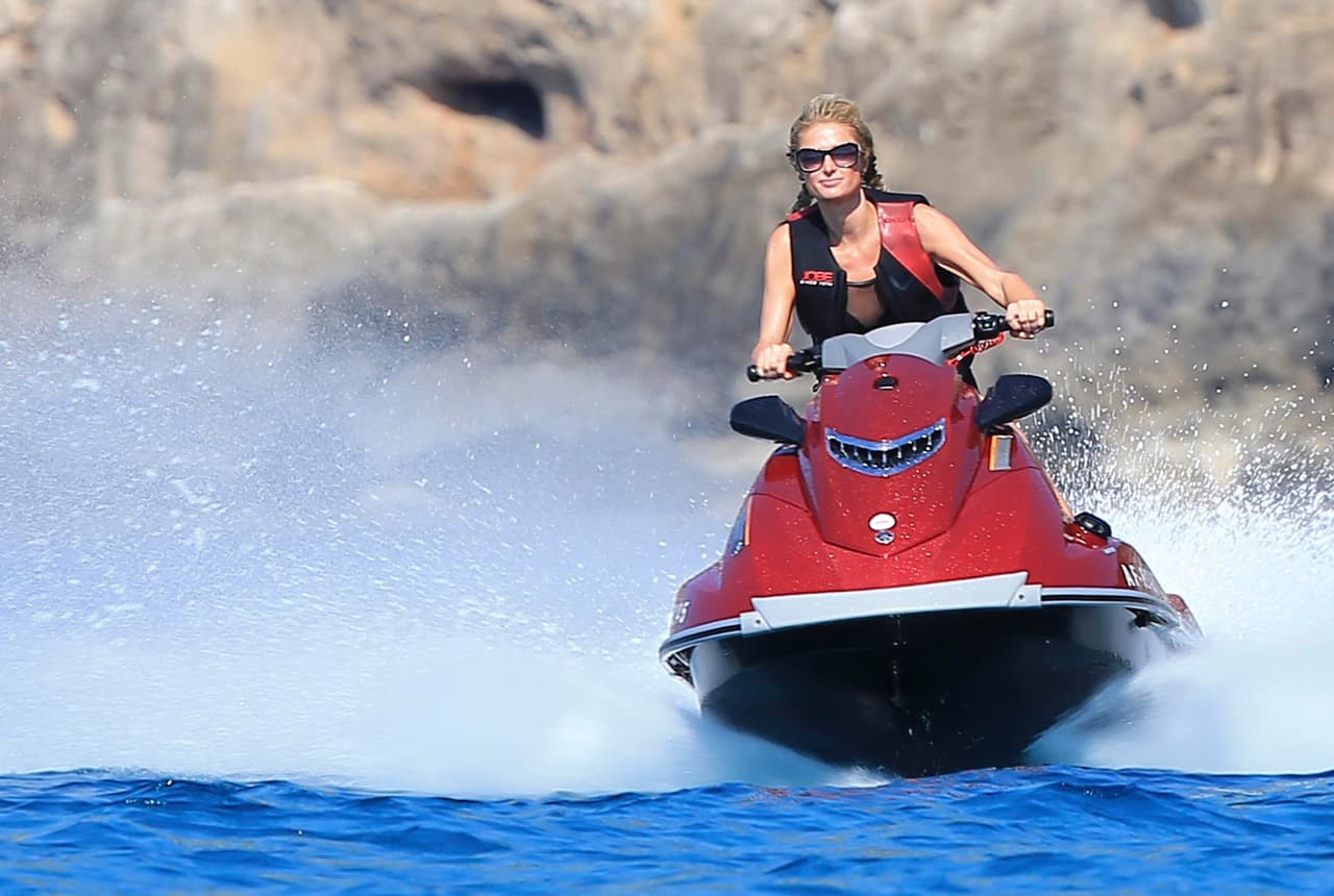 Paris junto a su nuevo y millonario novio, Thomas Gross