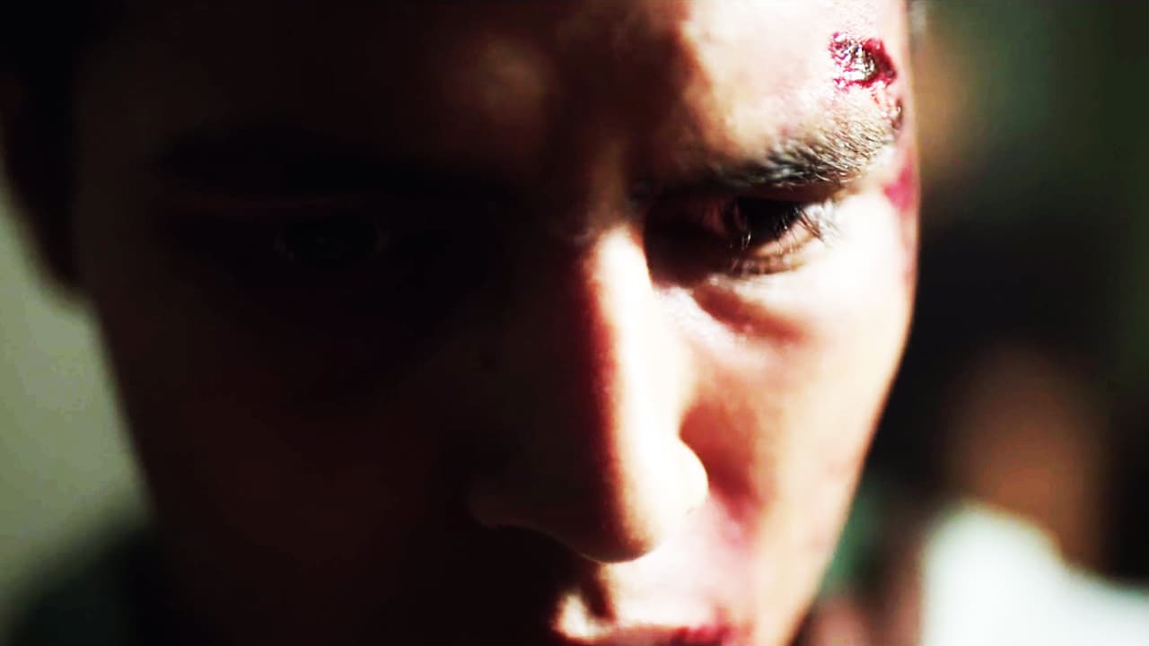 After the murder, his look was lost between his first victim’s body and all the blood in his future.