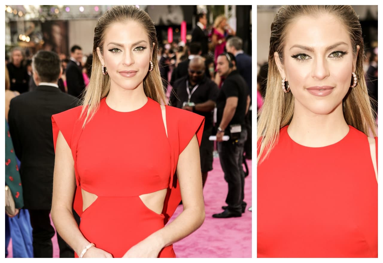 La gran experta de la moda, Daniela Di Giacomo se veía divina con la combinación que llevó.