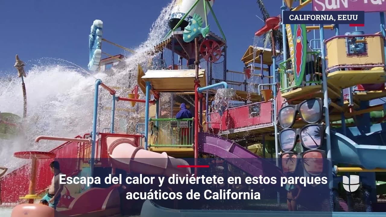 Escapa del calor y diviértete en estos parques acuáticos de California