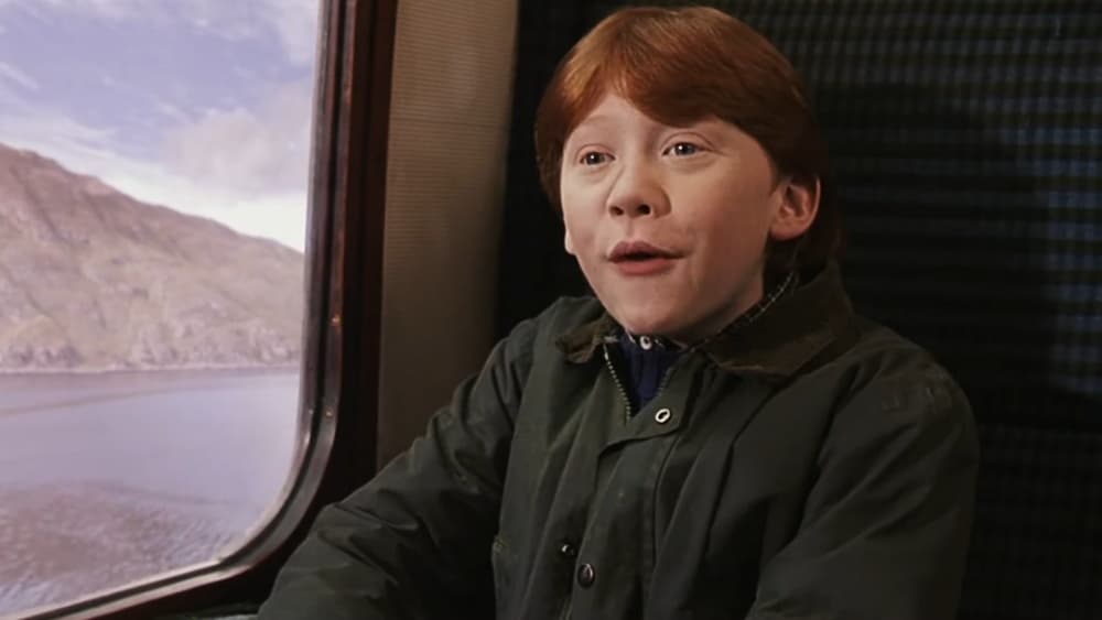 <b>Ron estaba destinado a verse desastroso</b>
<br>Ron Weasley es el mejor amigo de Harry Potter y Hermione Granger. Debido a que creció en una familia numerosa, no tuvo los mismos recursos económicos y oportunidades que sus compañeros, algo que se ve reflejado en sus atuendos.
<br>