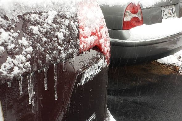 Alicia Bonilla, desde Georgia, nos dice que no pueden salir de casa, pues todo está frizado y una ruta de 10 minutos se convirtió en hora y media.