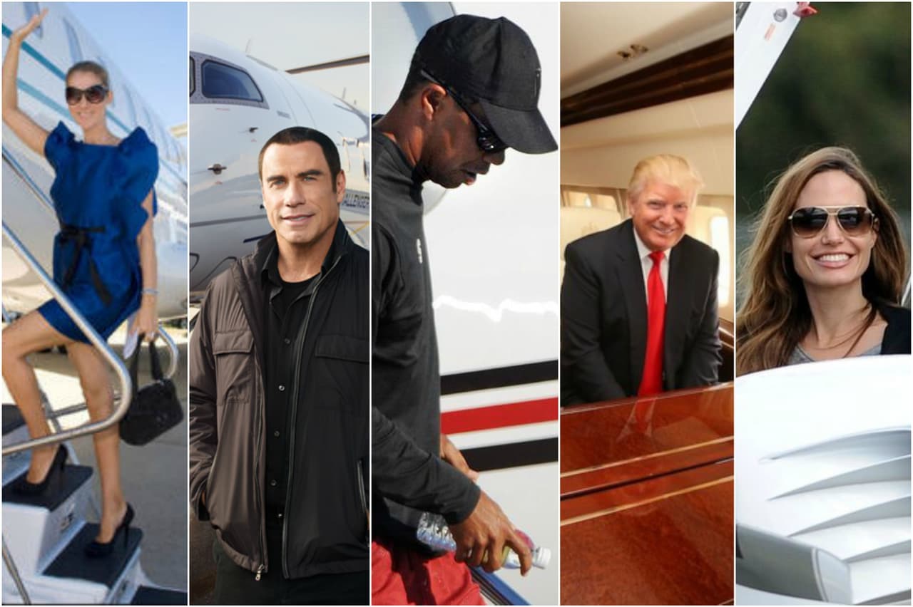 Lujo y rapidez: las personalidades que eligen viajar con su propio avión