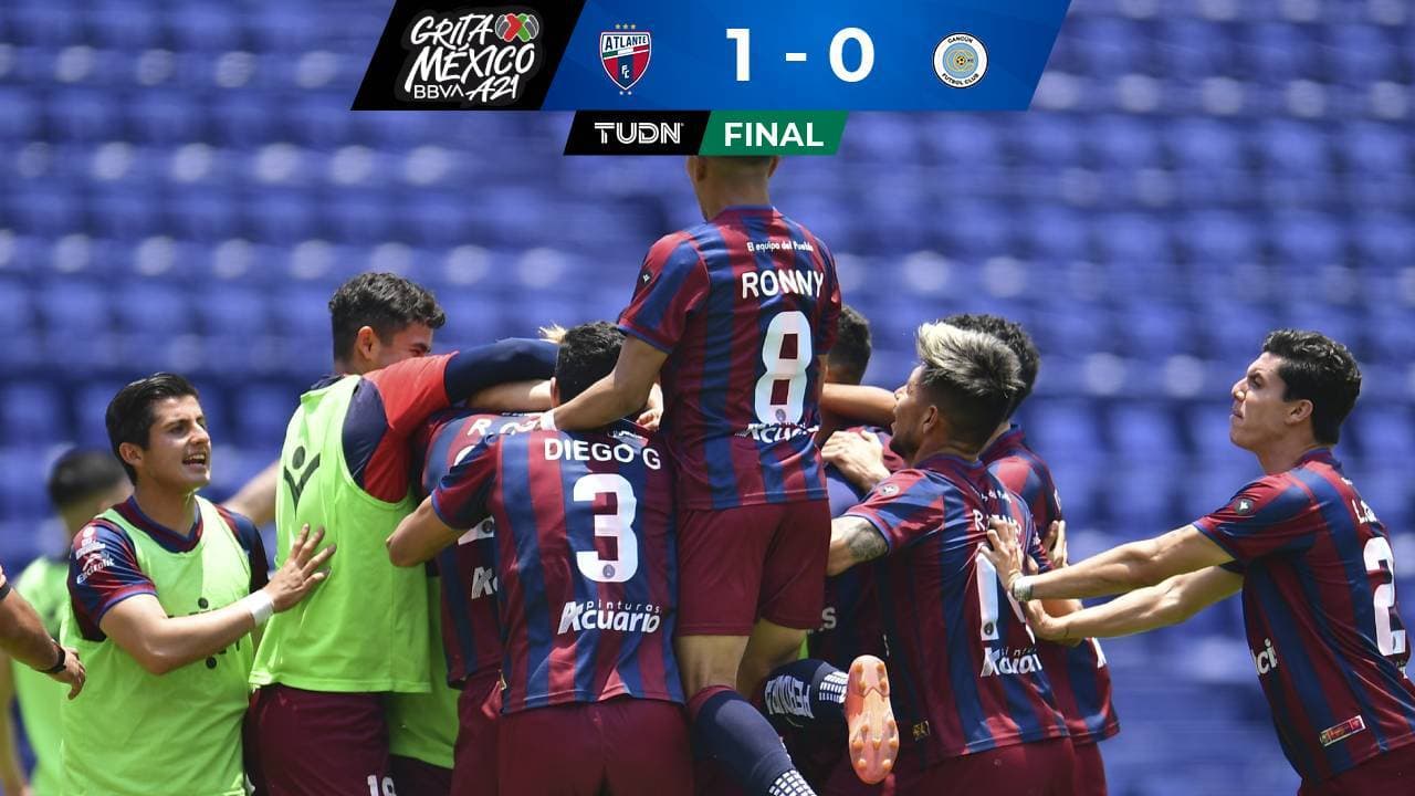 Atlante se impone a Cancún y alcanza la cima del campeonato