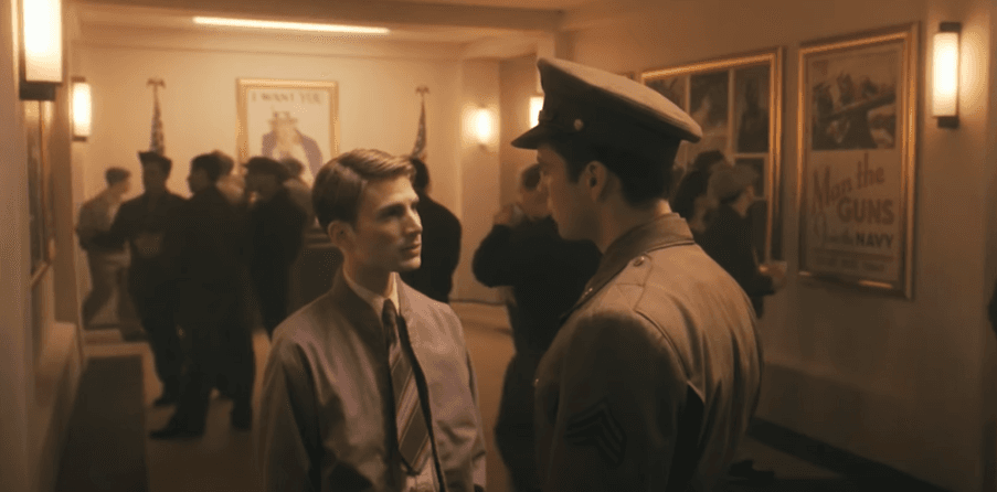 Chaqueta caqui de Steve Rogers