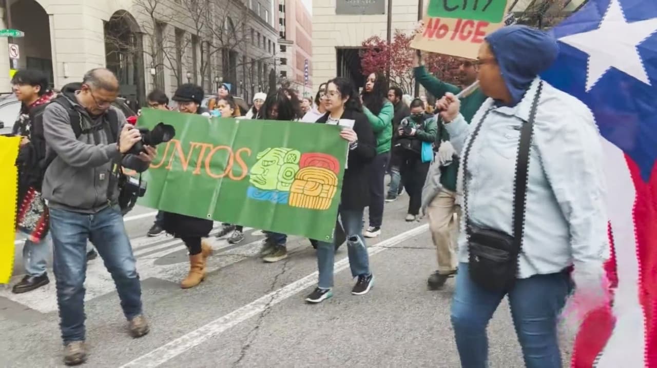 "Tenemos el derecho de hablar": Filadelfia se suma a la marcha No Kings III