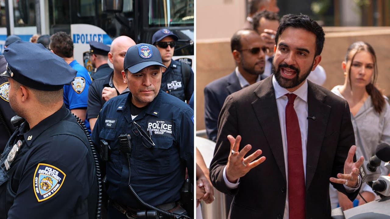 De "desfinanciar a la policía" a mantenerla intacta: el giro político de Zohran Mamdani en Nueva York
