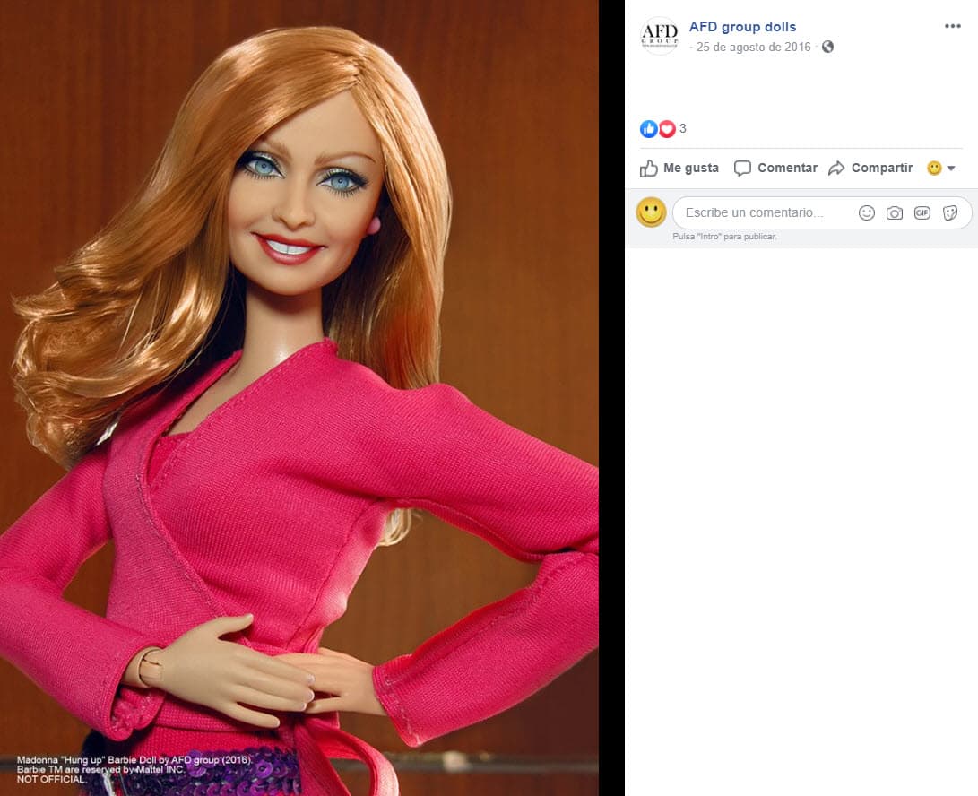 AFD Group Dolls es una empresa que se dedica a hacer réplicas de famosas personalidades de todos los ámbitos.