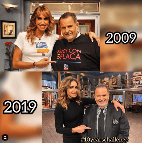 Raúl y Lili se unieron al #10YearsChallenge, uno de los retos más virales en redes sociales en 2019; aquí mostraron cómo han cambiado a lo largo de estos años.