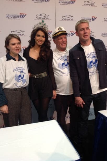 Marisela regresó a casa feliz de haber tenido la oportunidad de asistir al auto show en Washington y sentir el calor de su gente. La reina se divirtió tomándose fotos con sus admiradores y repartiendo autógrafos.