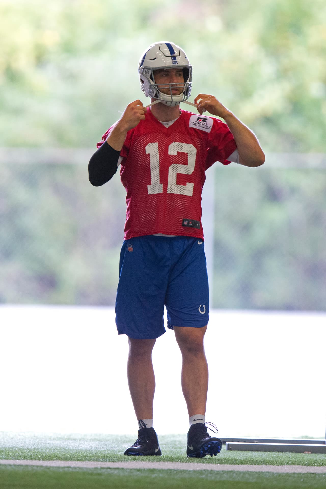 El quarterback estelar de Indy participó en ejercicios individuales durante la práctica y fue oficialmente listado como participante limitado.
