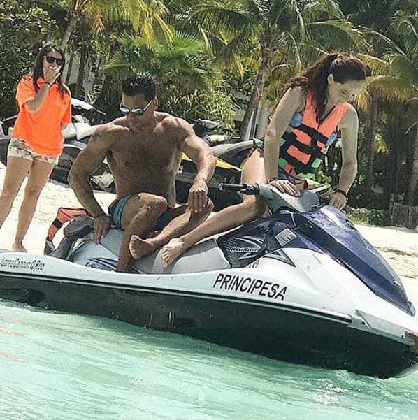 El esquí y las motos acuáticas son dos de sus favoritas, además son un pretexto para pasar tiempo juntos como padre e hija.