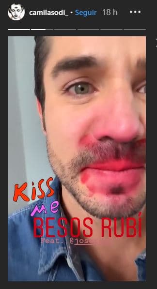 Pero Camila Sodi no dejó pasar por alto el momento para mostrar cómo quedó José Ron.