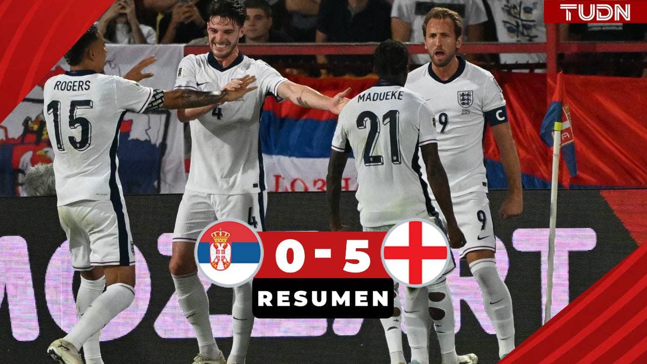 Inglaterra gana, gusta, golea y se enfila hacia el Mundial 2026