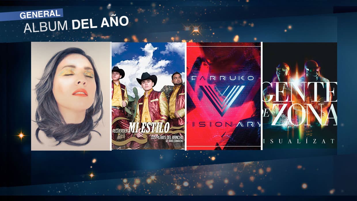 Escucha los discos nominados a Álbum del Año en Premio Lo Nuestro