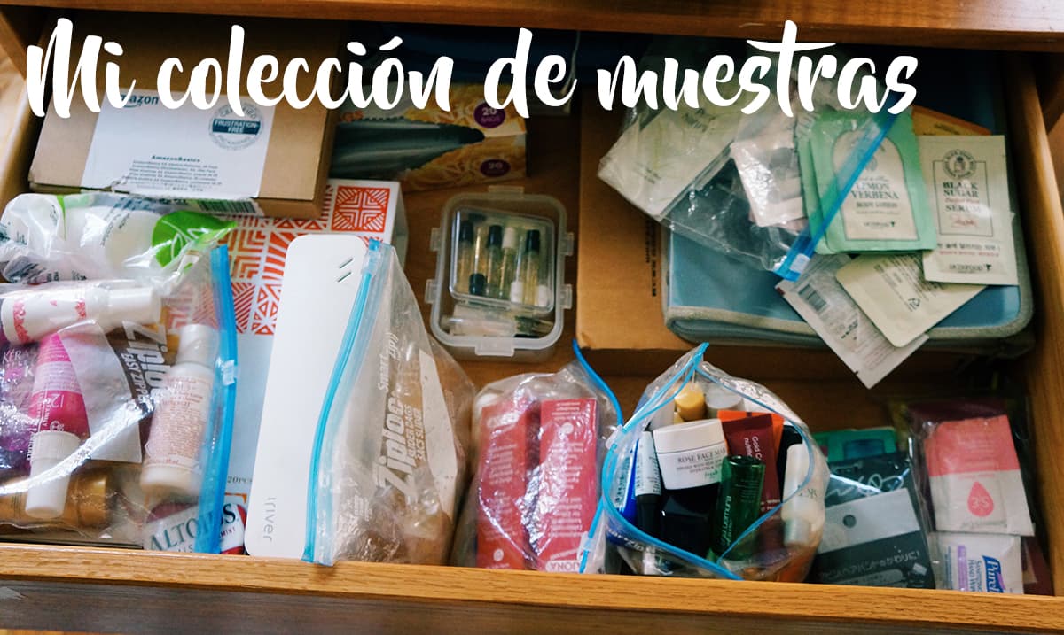 A veces las marcas de Corea del Sur llegan a regalarte decenas de muestras en un solo día