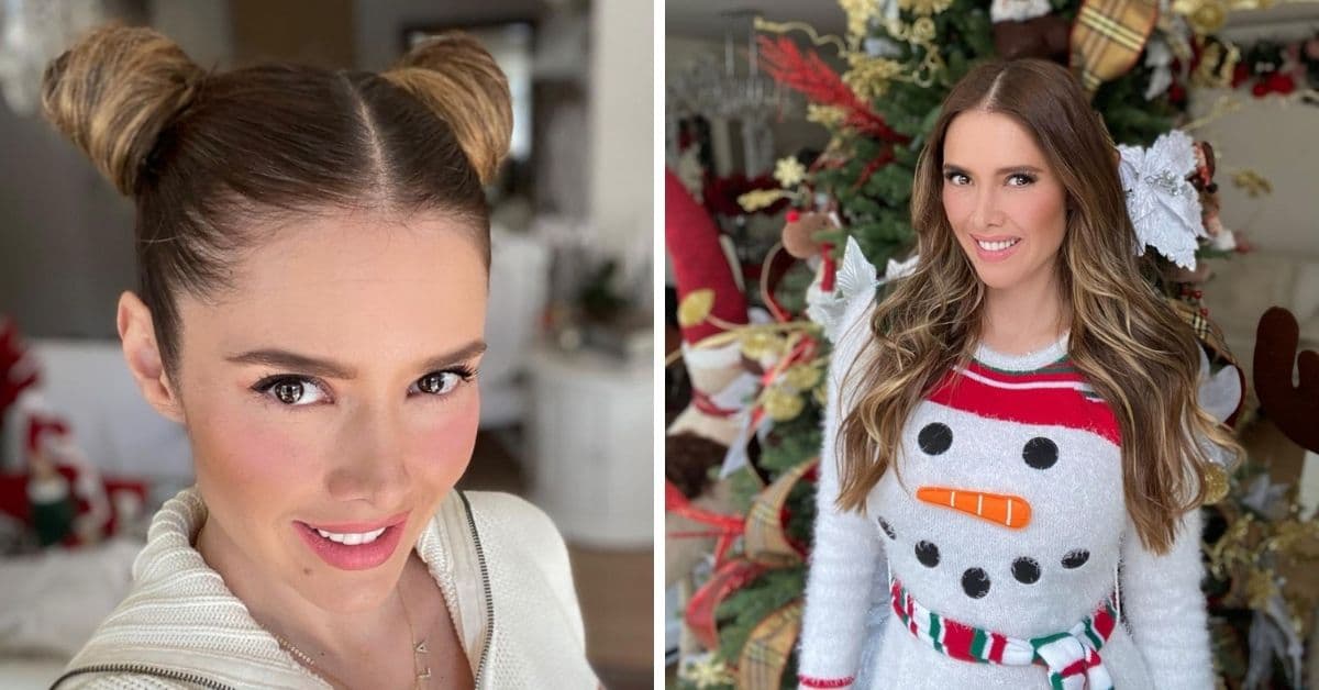 Marlene Favela enamoró con un mini vestido navideño: la fusión de lo sensual y lo creativo
