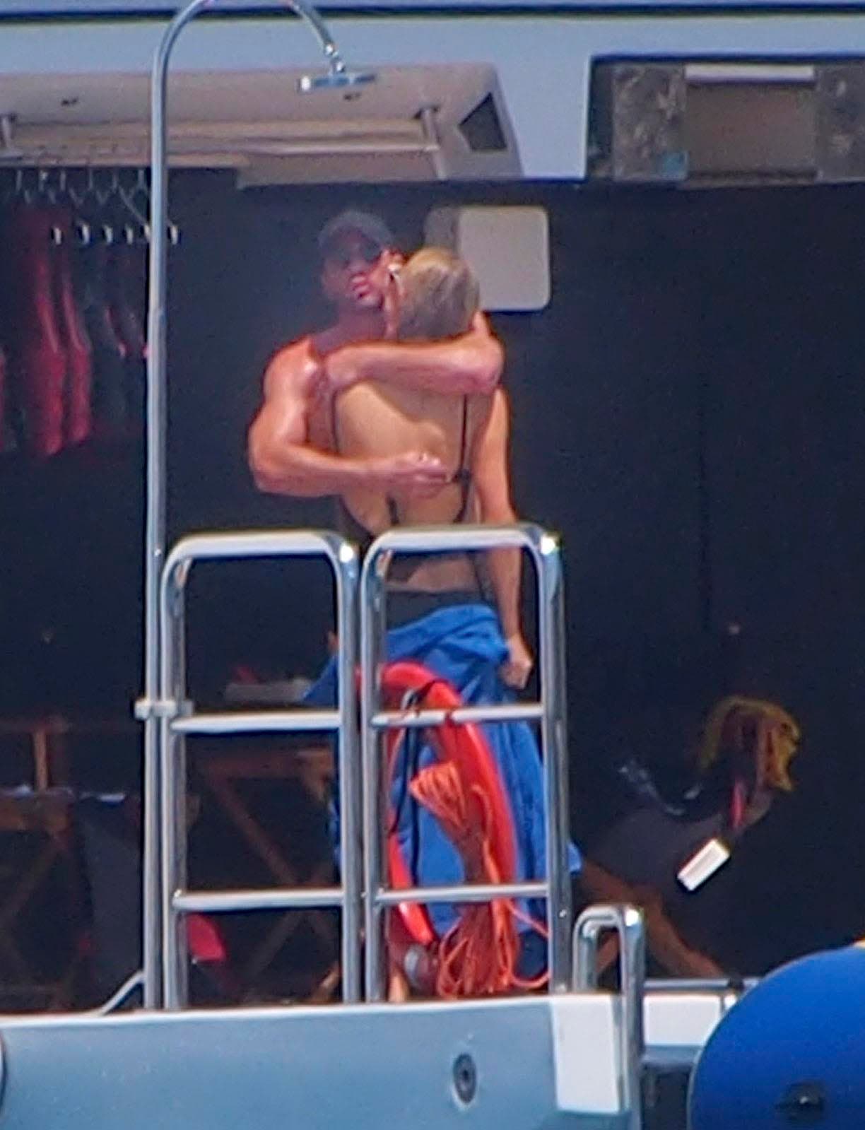 El par estuvo vacacionando en la isla de Formentera.