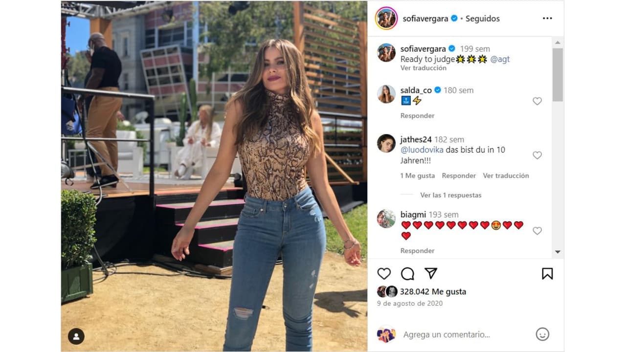 Sofía Vergara muestra cómo usar jeans