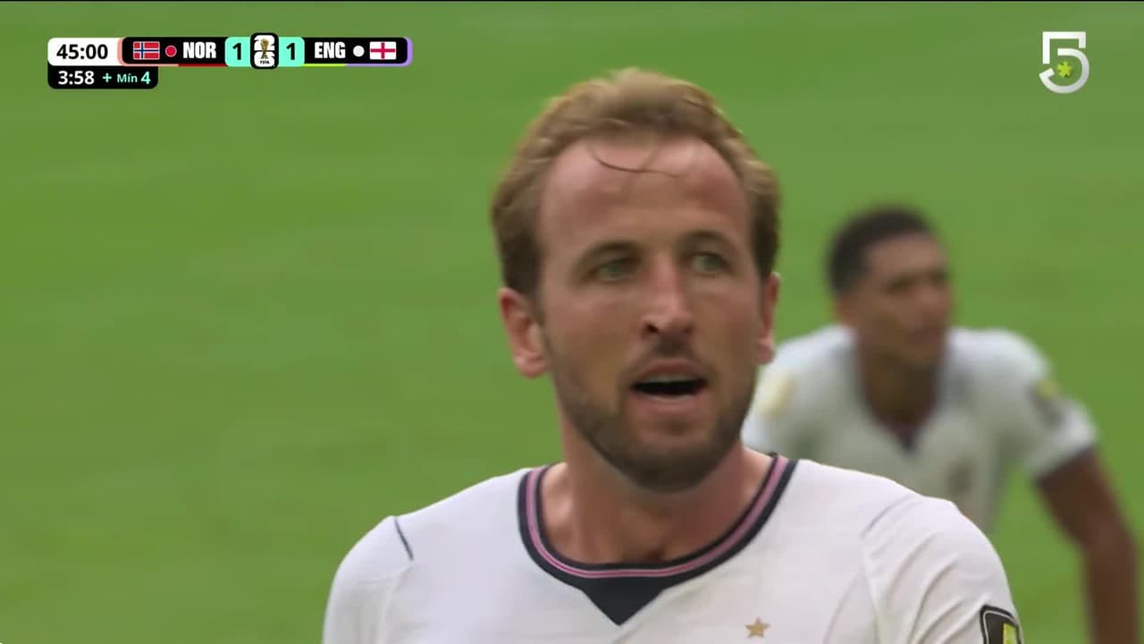 Golazo que no cuenta: Harry Kane había firmado la voltereta vs. Noruega