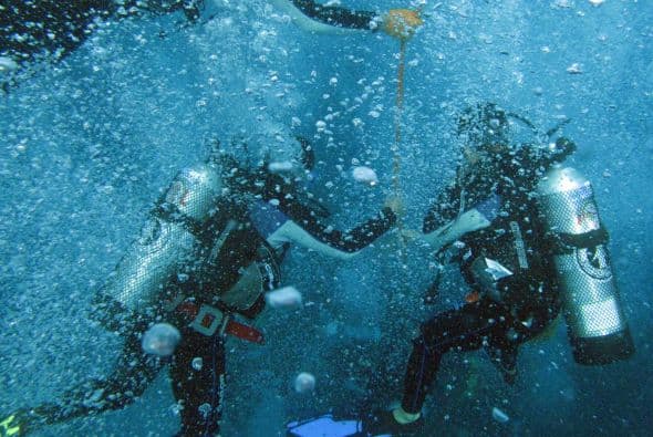 Las compañías de seguro por lo general solicitan información sobre el historial del buzo solicitante. Las personas que deseen practicar este deporte y se sumerjan a 100 pies o más pueden pagar más de $5 por cada $1,000 en sus primas de seguro de vida. Aquellos que deseen sumergirse más de 150 pies quedarán automáticamente fuera de cualquier cobertura.