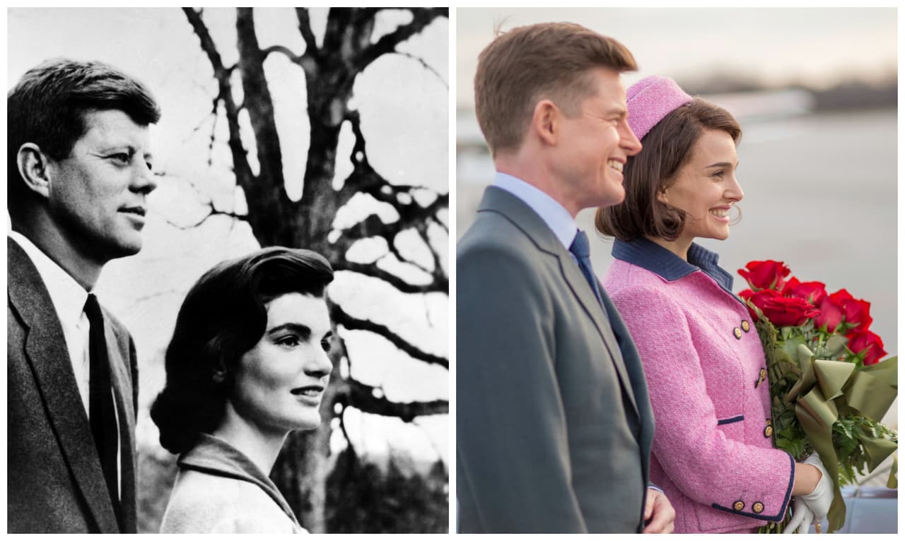 1963. Jacqueline Kennedy ha elegido un traje rosa de Chanel para acompañar a su marido, el Presidente John F. Kennedy. Sin sospecharlo, ha elegido un pulcro color que, unas horas depués, estará todo cubierto de sangre. Ese momento confuso del 22 de noviembre en el que yendo en un carro camino a Plaza Dealey, en Dallas, fue asesinado el Presidente de los Estados Unidos, es el episodio que le da vida a la película ‘Jackie’, la cinta dirigida por el chileno Pablo Larraín y protagonizada por Natalie Portman, que se estrenará el 2 de diciembre en los cines de todo el país.
<br>Getty Images- AP
<br>