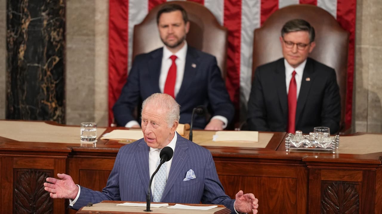 Discurso histórico completo: Lo que dijo el rey Carlos III del Reino Unido ante el Congreso de EEUU