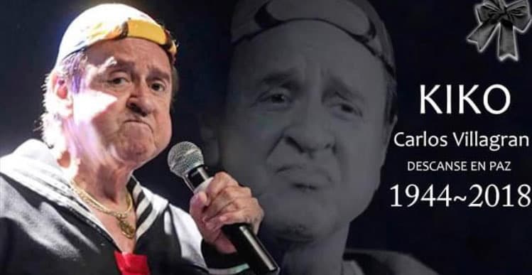 Con esta imagen fue que comenzó a difundirse la noticia de que el actor Carlos Villagrán, conocido por su interpretación de Kiko, había muerto.