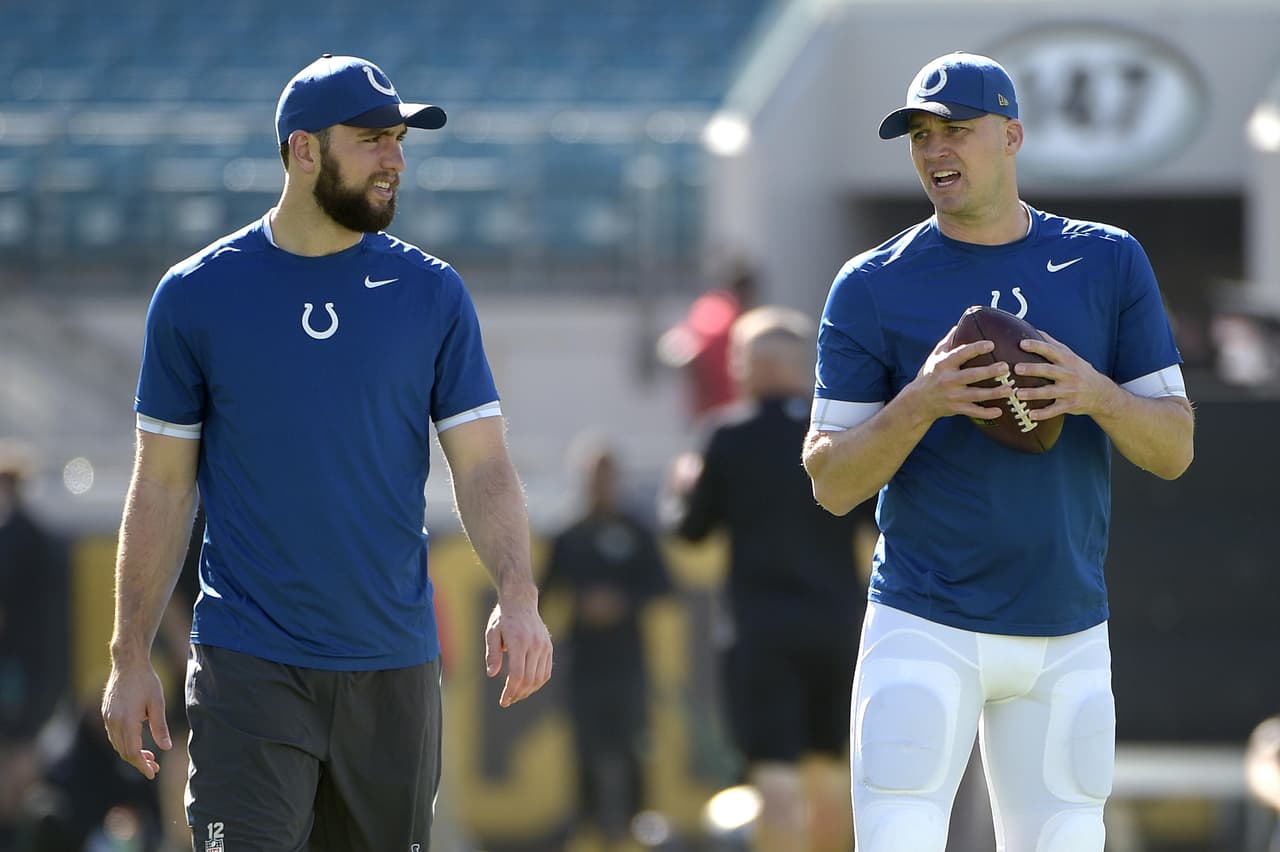 Andrew Luck regresó a entrenar pero no jugará contra Houston