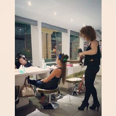 Pero ¿a qué mujer no le gusta darse gustitos en el salón de belleza? Gredmarie no es la excepción.