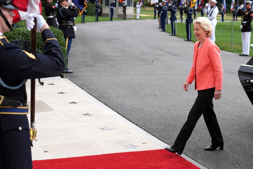 La presidenta de la Comisión Europea, Ursula von der Leyen.