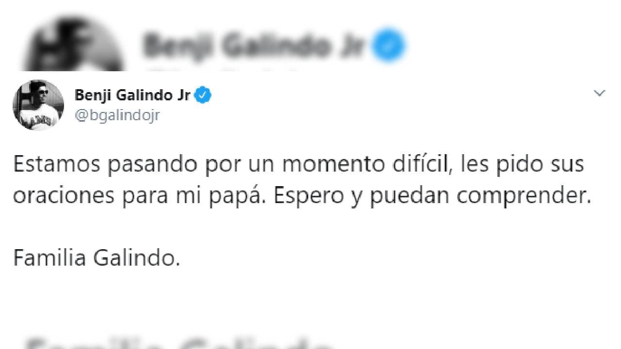 Así reaccionó el mundo del futbol ante la reciente hospitalización de ‘El Maestro’, Benjamín Galindo.