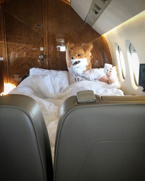 Así despierta, fresca y lista para el desayuno.