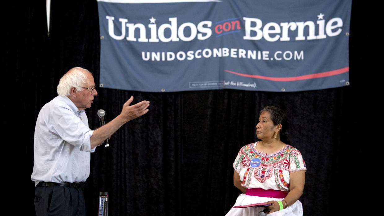 DATA ANALYSIS: Bernie Sanders failed to win over minority voters