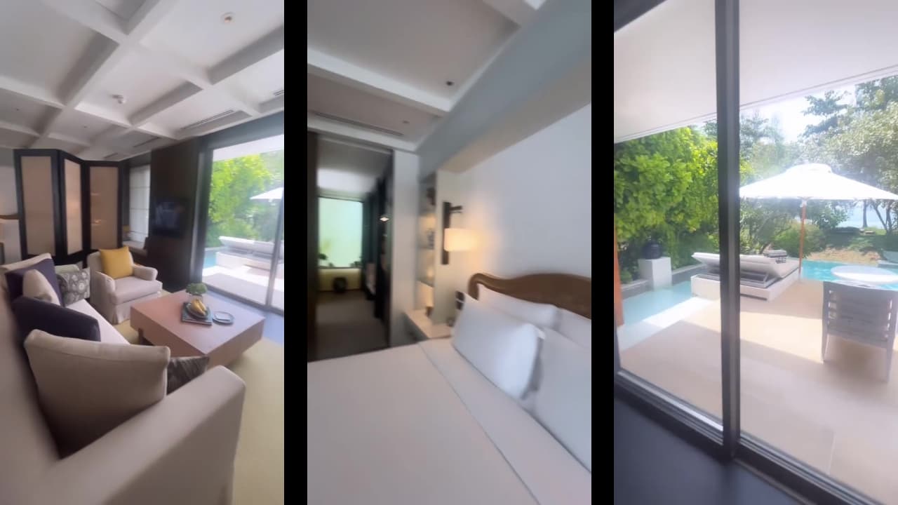 Así es el hotel en el que Sharis Cid disfruta su luna de miel