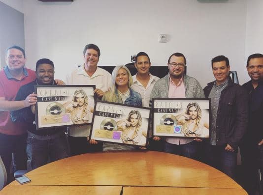 Por ese sencillo ya tuvo disco de oro.