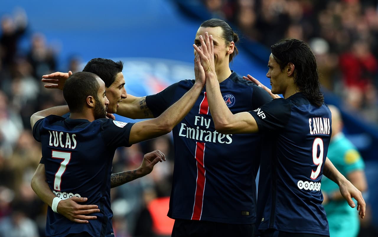 PSG se descarga contra el Caen mientras Saint Etienne y Lille luchan por Europa