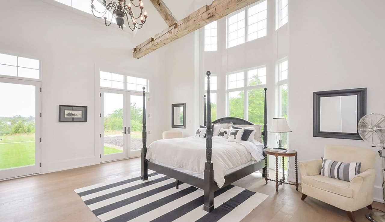 El futuro nido de amor de la famosa pareja cuenta con cuatro dormitorios.