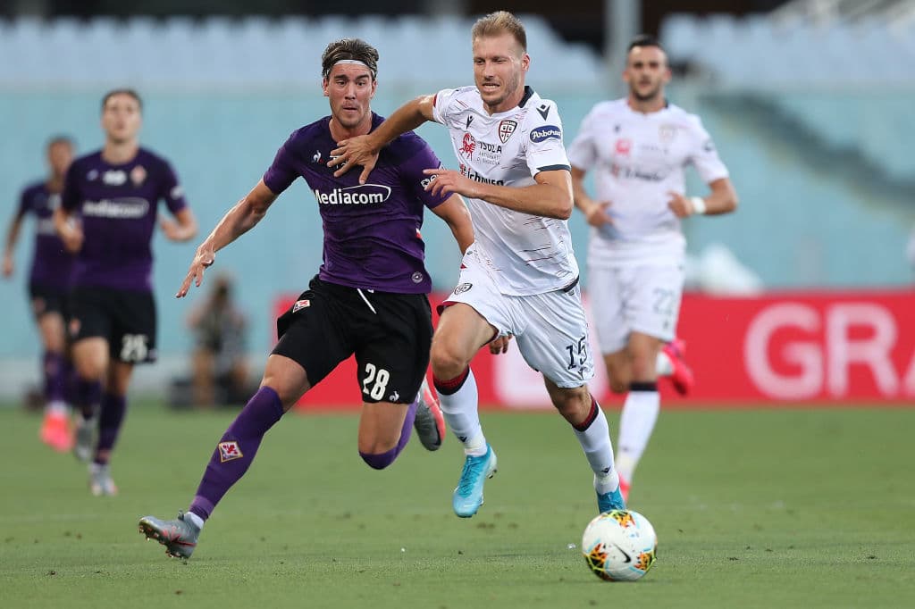 Cagliari llegó a 40 unidades, mientras que Fiorentina acumula 35 puntos en la competición italiana.