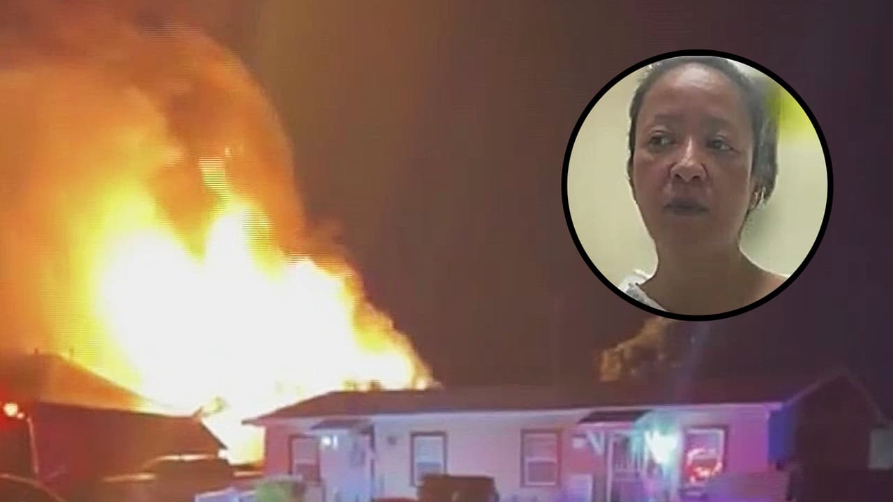 Hispana arriesga su vida para salvar a vecinos de un incendio, pero el fuego le quita todo