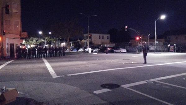 Usuarios de redes sociales compartieron fotos del bloqueo de la autopista 980 con el hashtag #JoeBart.