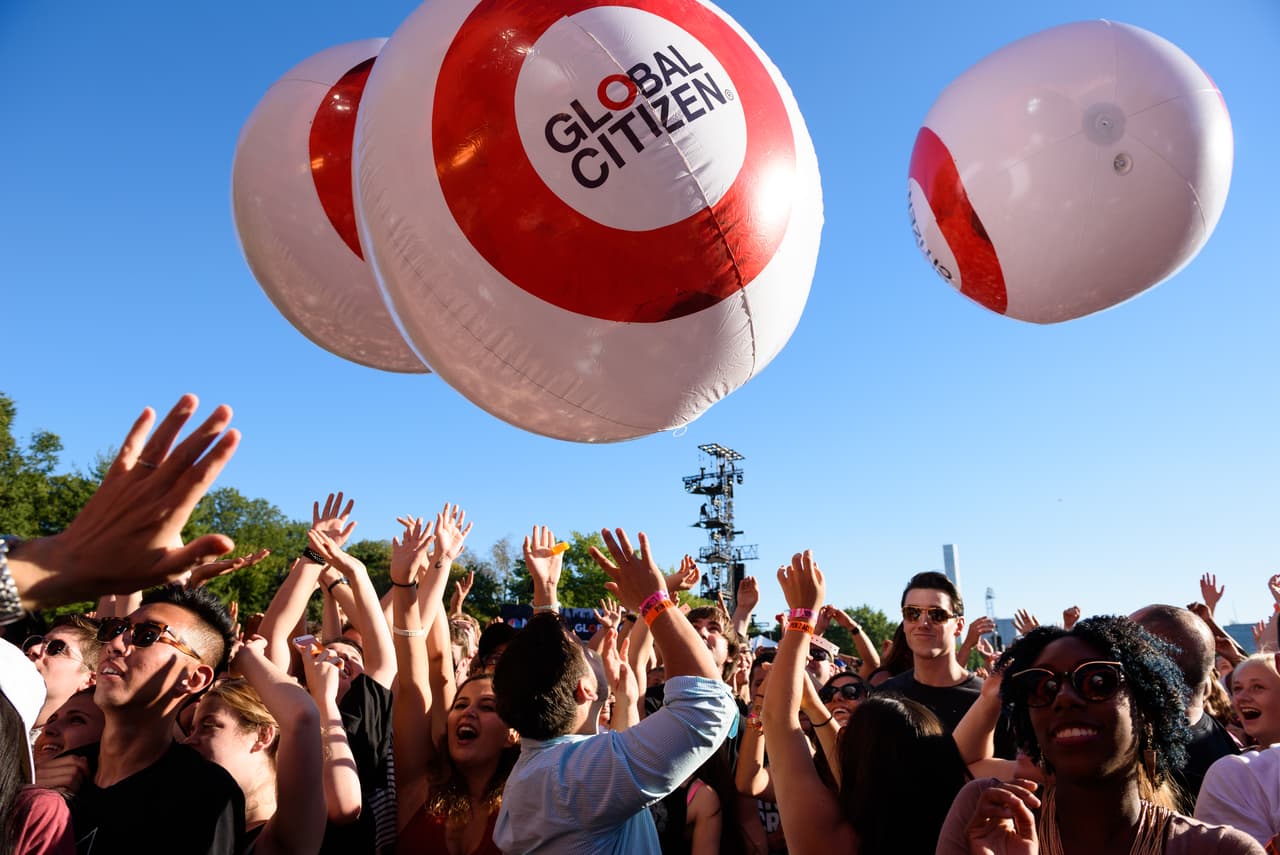 El Global Citizen Festival se llevó a cabo el sábado en Central Park, en Nueva York, con el fin de hablar sobre soluciones para la pobreza mundial y las crisis ambientales y de salud.
