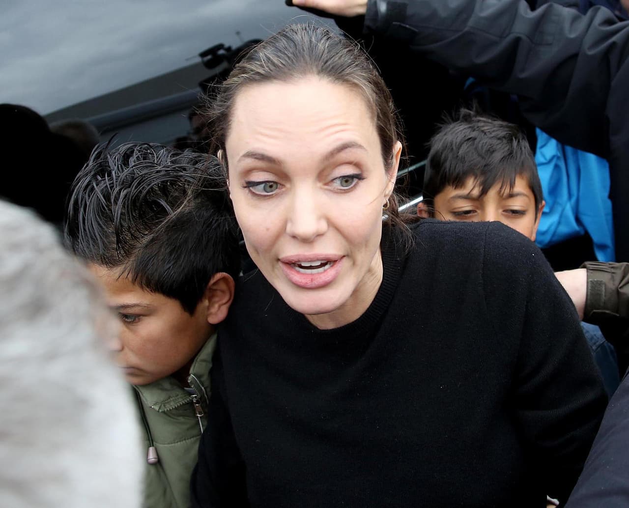 Había niños en el lugar, a la actriz le preocupaba que alguien pudiera resultar herido.