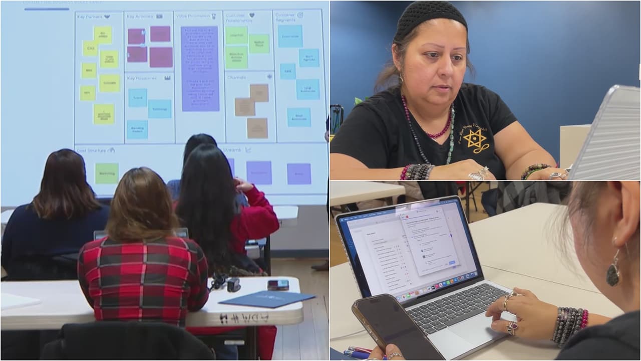 Consulado mexicano en Chicago le ofrece a emprendedoras entrenamiento en inteligencia artificial