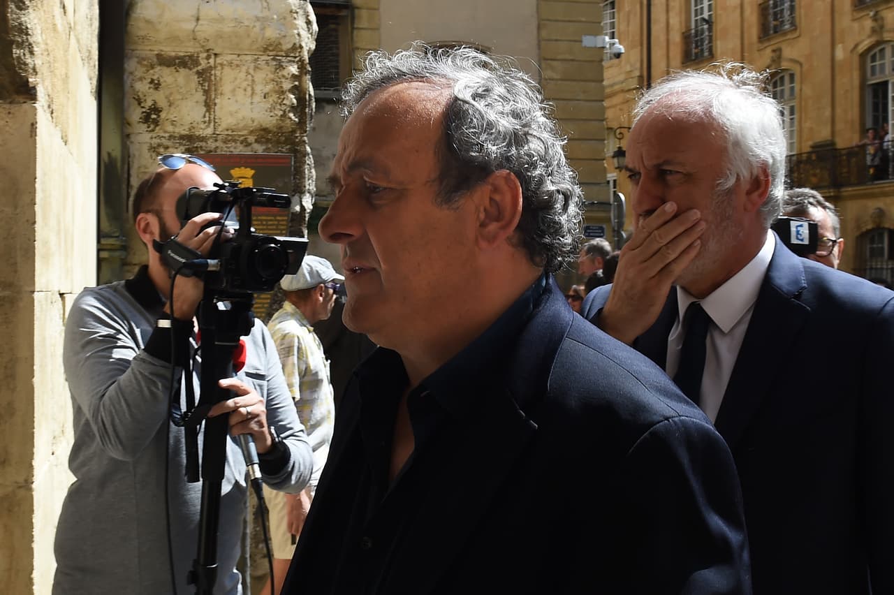 Platini fue presidente de la UEFA del 2007 al 2015.