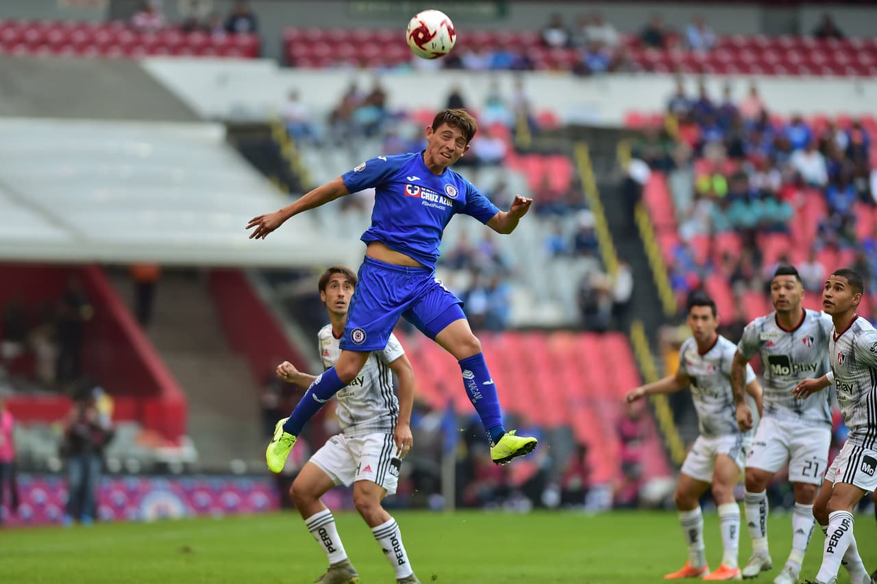 Con goles de Ángel Márquez e Ignacio Jeraldino, Atlas se lleva los tres puntos en su visita al Cruz Azul.